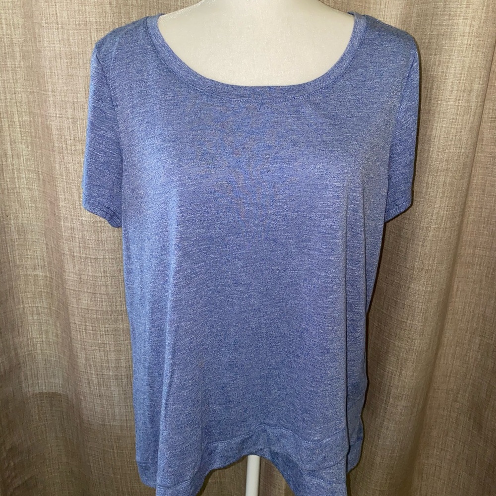 Jockey Crisscrossed Hem Tee L